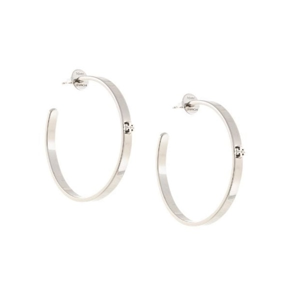 Tory Burch Jewelry - Tory Burch Kira Hoop Earrings